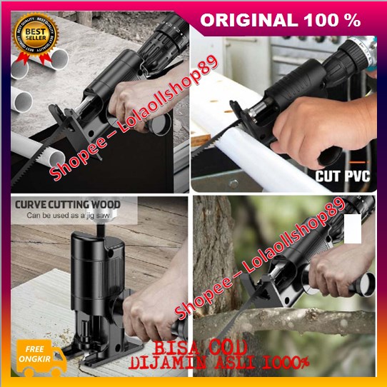 Handsaw Osell 3in1 Adaptor  Bor Gergaji 100% ORIGINAL