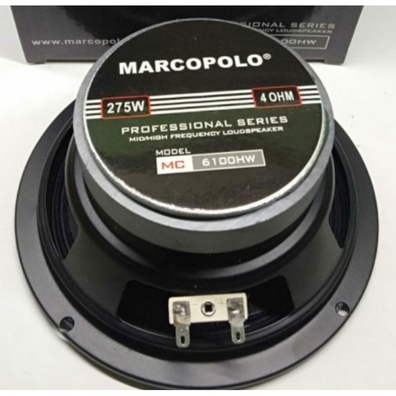 speaker full range 6 inch Marcopolo mc 6100 275watts