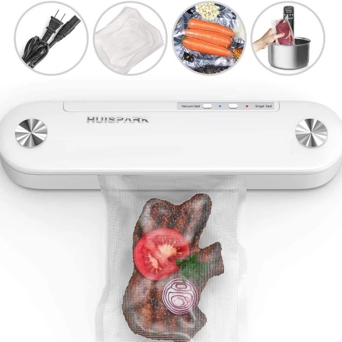 Vacuum Seal Machine / Mesin Vacuum Plastik - Putih