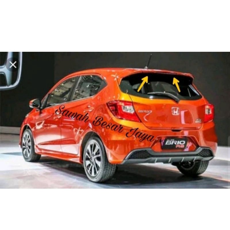 Spoiler Kaca Bagasi Belakang Atas All New Brio Satya RS Original 2018 2019 2020 2021 2022