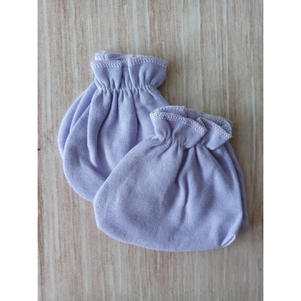 SARUNG TANGAN BAYI VINATA POLOS / SET SARUNG TANGAN KAKI BAYI VINATA