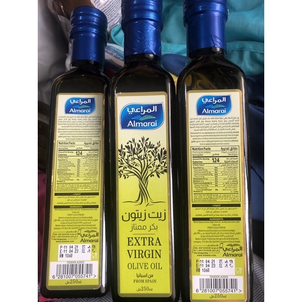 almarai extra virgin olive oil 250ml dan 500ml