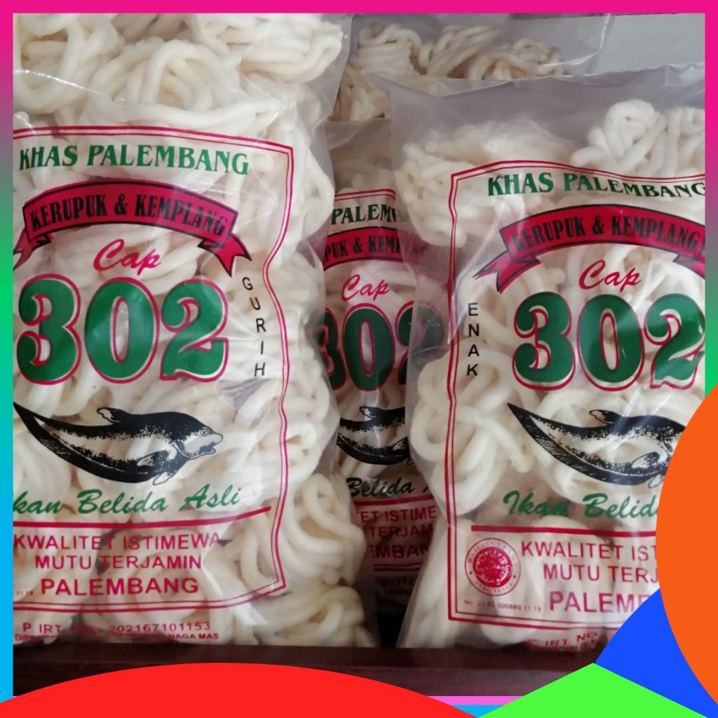 

KERUPUK 302 ASLI PALEMBANG 1 KILOGRAM