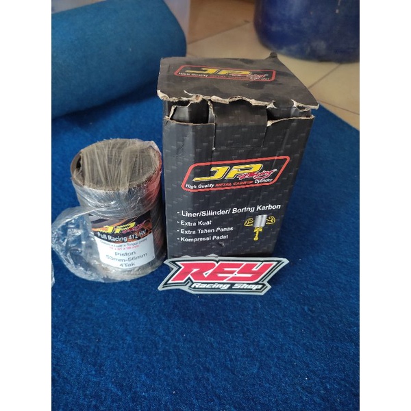LINER/SLINDER/BORING KARBON JP RACING PISTON 53MM-56MM 4T