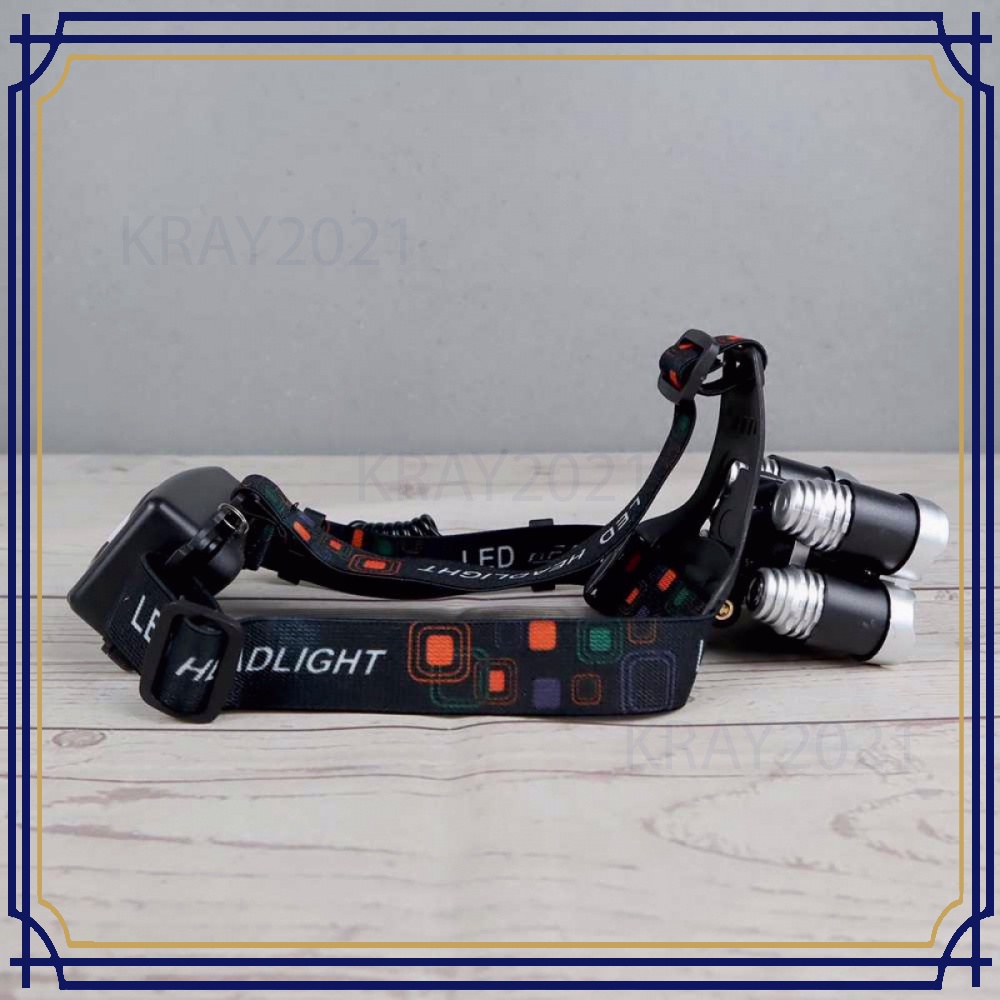 TaffLED Headlamp Cree XM-L 1T6+4XPE 1600 Lumens - LDL5T