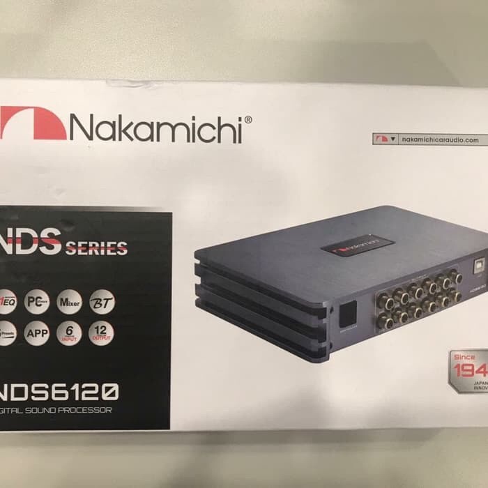 DSP NAKAMICHI PROCESSOR WITH 12CH SQL LOVERS