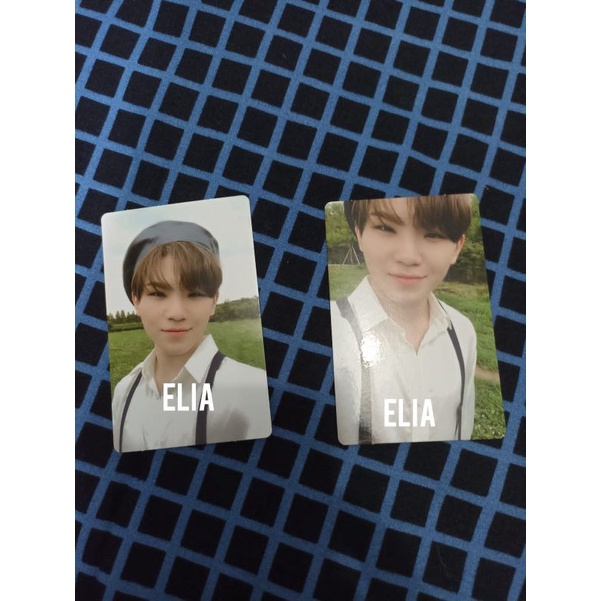 beret woozi photocard an ode seventeen