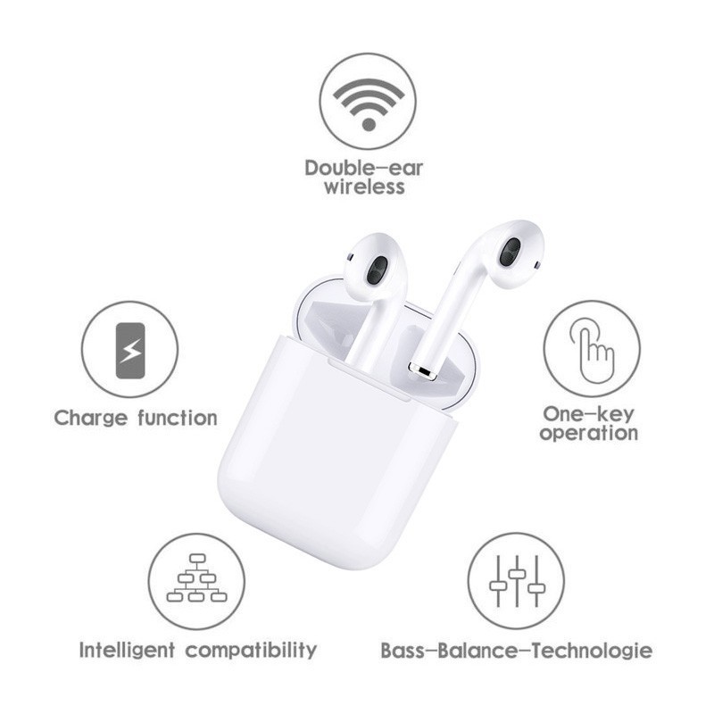 Headset - Earphone Bluetooth i9s-TWS Bluetooth V5.0