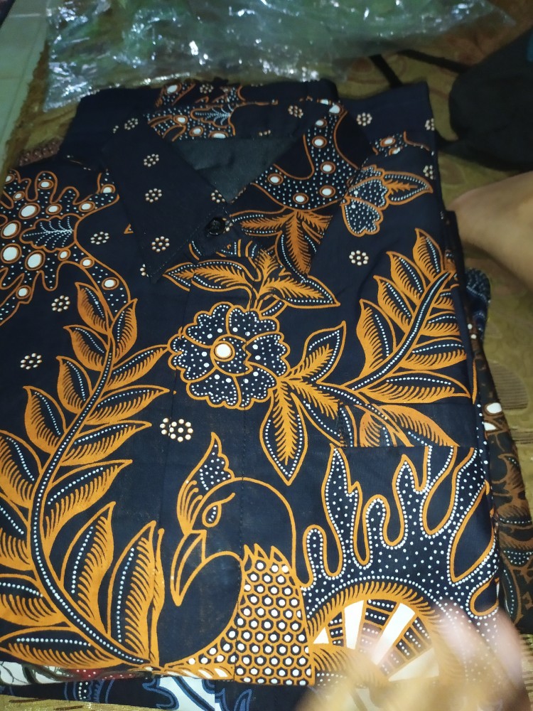 Elang Kemeja Batik Pria Lengan Panjang Full Furing Bahan Katun Sragenan By Kanaya