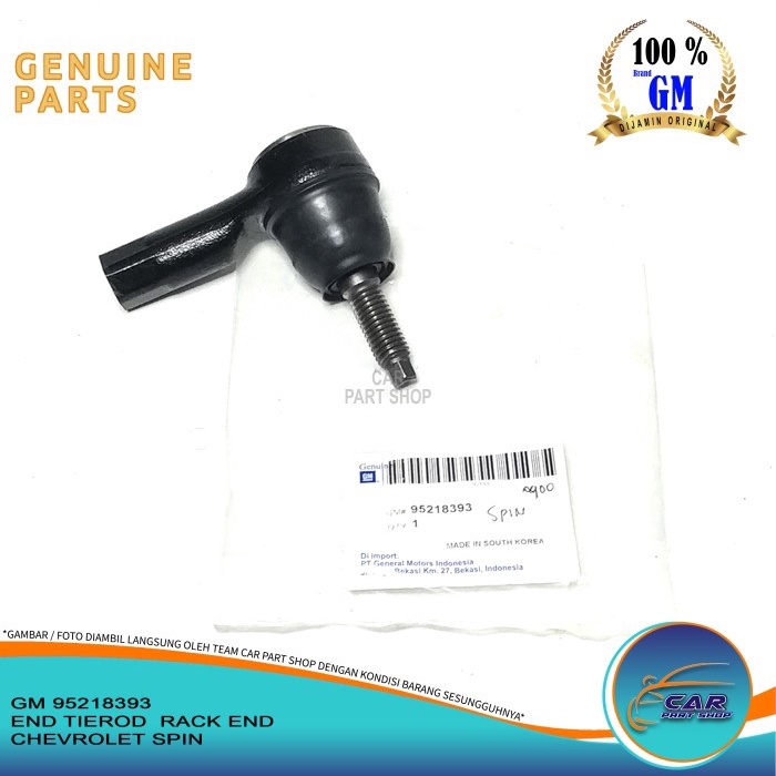 TIE ROD END KNUCKLE NAKEL CHEVROLET SPIN AVEO SONIC ORI GM RACK END CHEVY