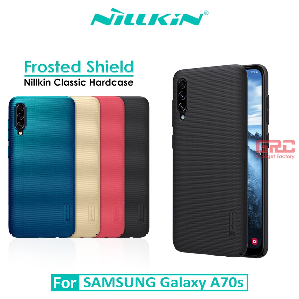 Hard Case SAMSUNG Galaxy A70s Nillkin Frosted Shield Casing Original