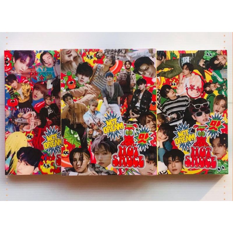 (SEALED) NCT DREAM HOT SAUCE OFFICIAL ALBUM FULLSET