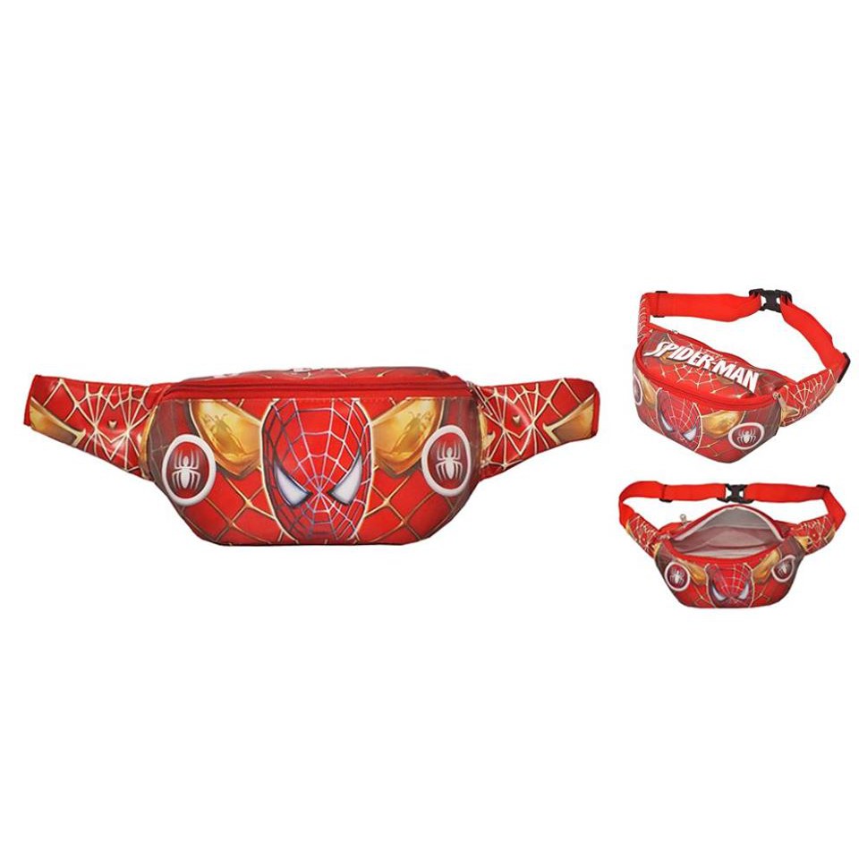 WAISTBAG ANAK SPIDERMAN- TAS SELEMPANG ANAK