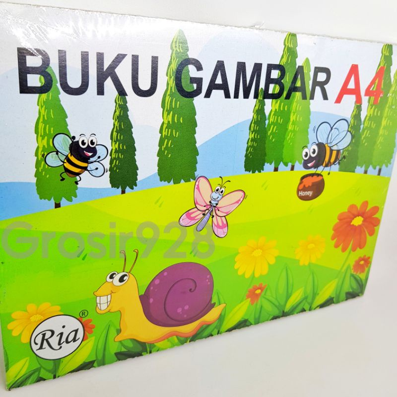 

YUH Drawing Book / Buku Gambar A4 Ria (isi 10)