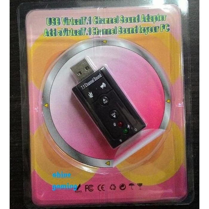 Usb Sound 7.1 pengganti PCI Sound card