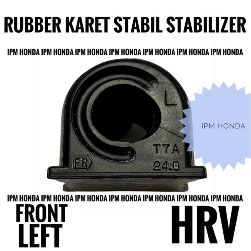 51306 / 51307 T7A Rubber Karet Stabil Stabilizer Roti Depan Kanan / Kiri Honda HRV 2015 2016 2017 2018 2019 2020 2021