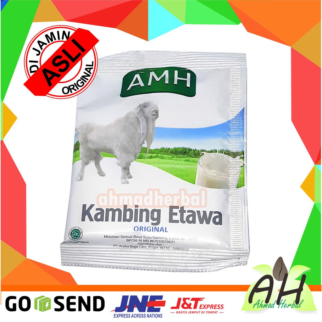 

AMH Susu Bubuk Kambing Etawa FULL CREAM PUTIH 1 Sachet