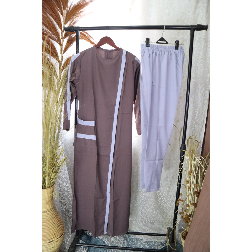 Setcel Syakila by Najah Hiajb/ Set Celana Syakila/ ichaazkaa