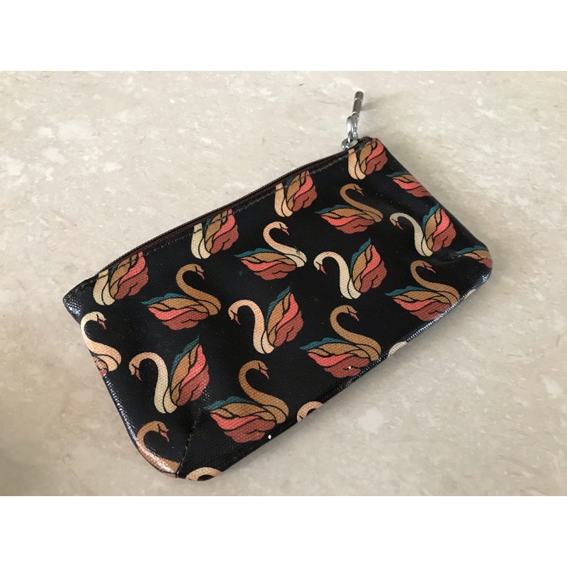 pouch keyper swan size S fossil