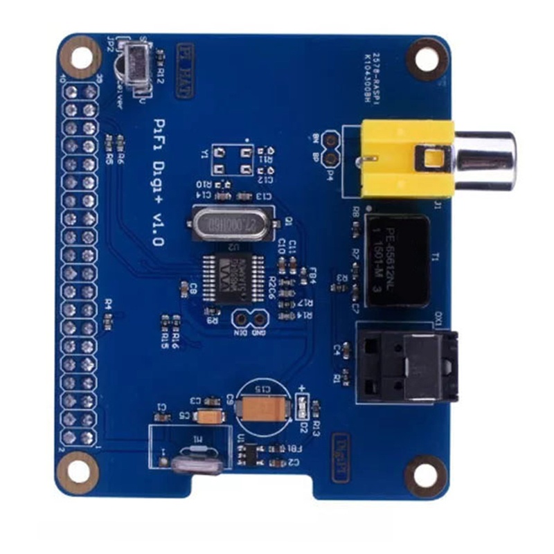 Btsg Untuk Raspberry Pi HiFi Digi+Kartu Suara Digital I2S SPDIF Fiber Optik Cocok Untuk Raspberry Pi3 2model B+Suara C