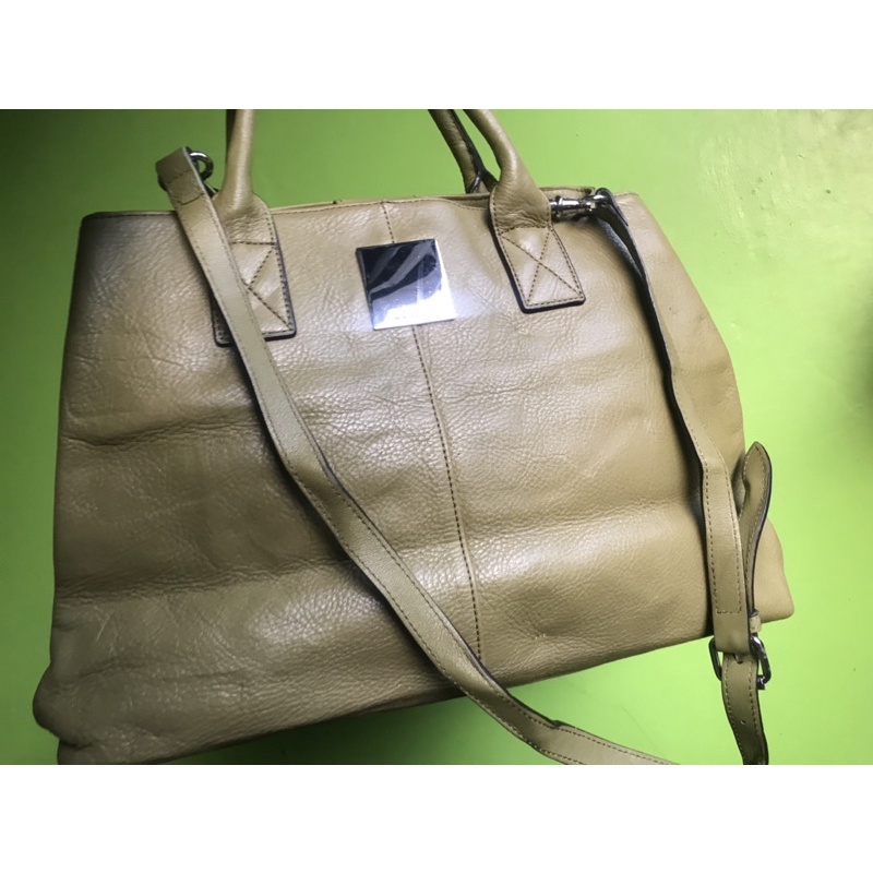 Preloved tas eulin, tas kulit mantul
