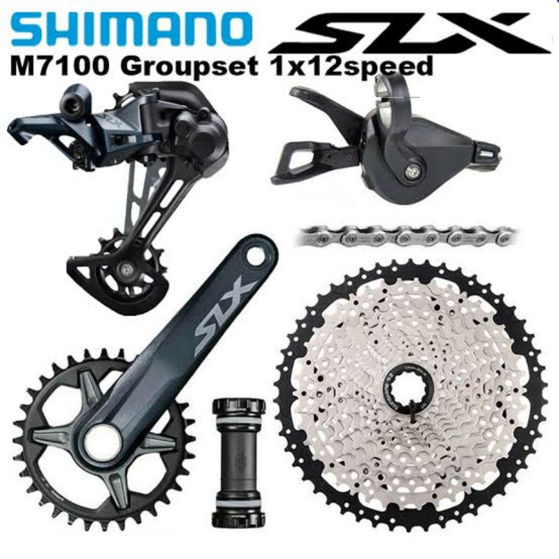 GROUPSET SHIMANO SLX 1X12 SPEED