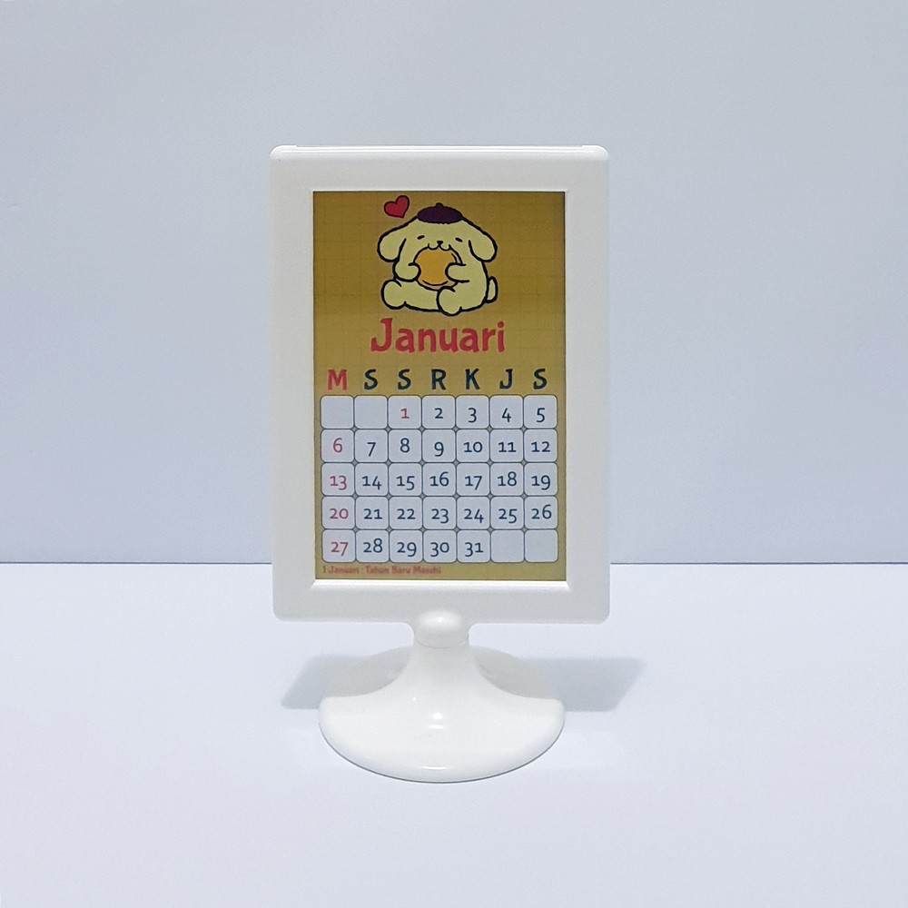 

2019 Frame Calendar Pompompurin 1