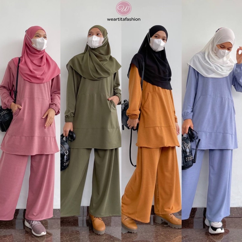 SETELAN TENCEL KNIT SEKARARUM (SETCEL ZARA KNIT)