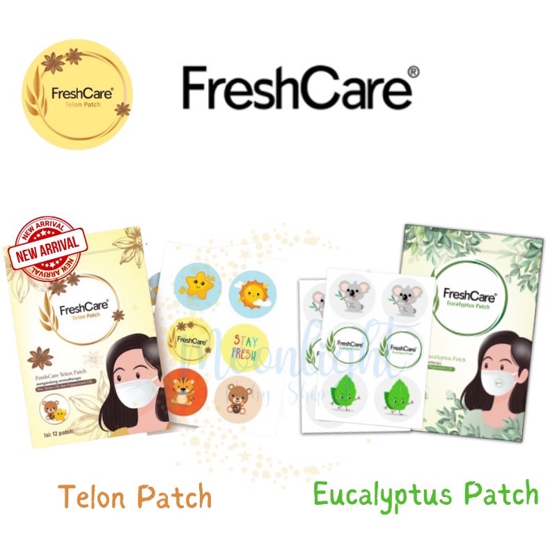 Freshcare eucalyptus patch isi 12patch freshcare aromatherapy masker