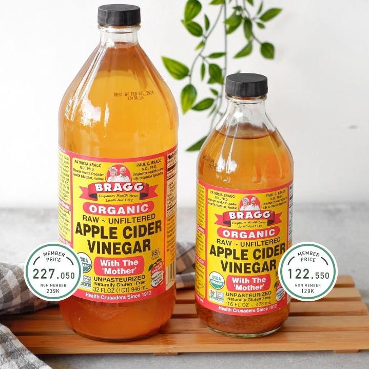 

Terbaru|SQ23|Bragg Apple Cider Vinegar 473ml