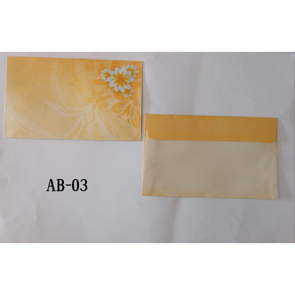 

Blangko Amplop Motif AB-03 Murah isi 50