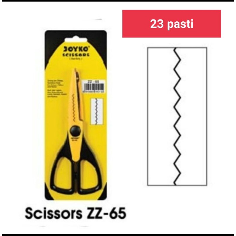 

gunting zig zag zz 65