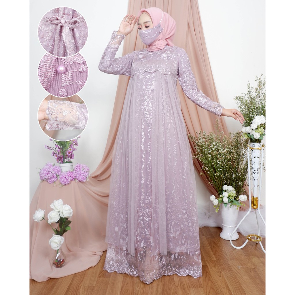 Gamis Aulia Tutu / Kebaya Modern / Gamis Pesta / Kebaya Gamis Modern / Gamis Kebaya / Kebaya Tutu