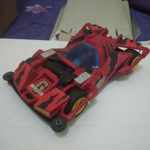 Tamiya Brocken G merah merk DD VC Model