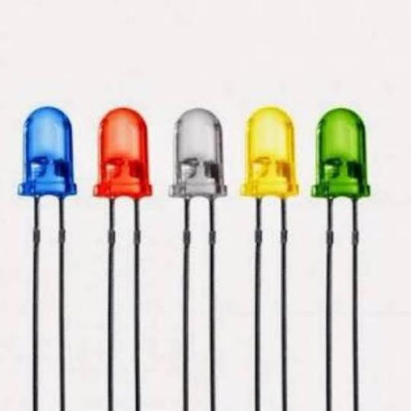 led 5mm warna 100pcs