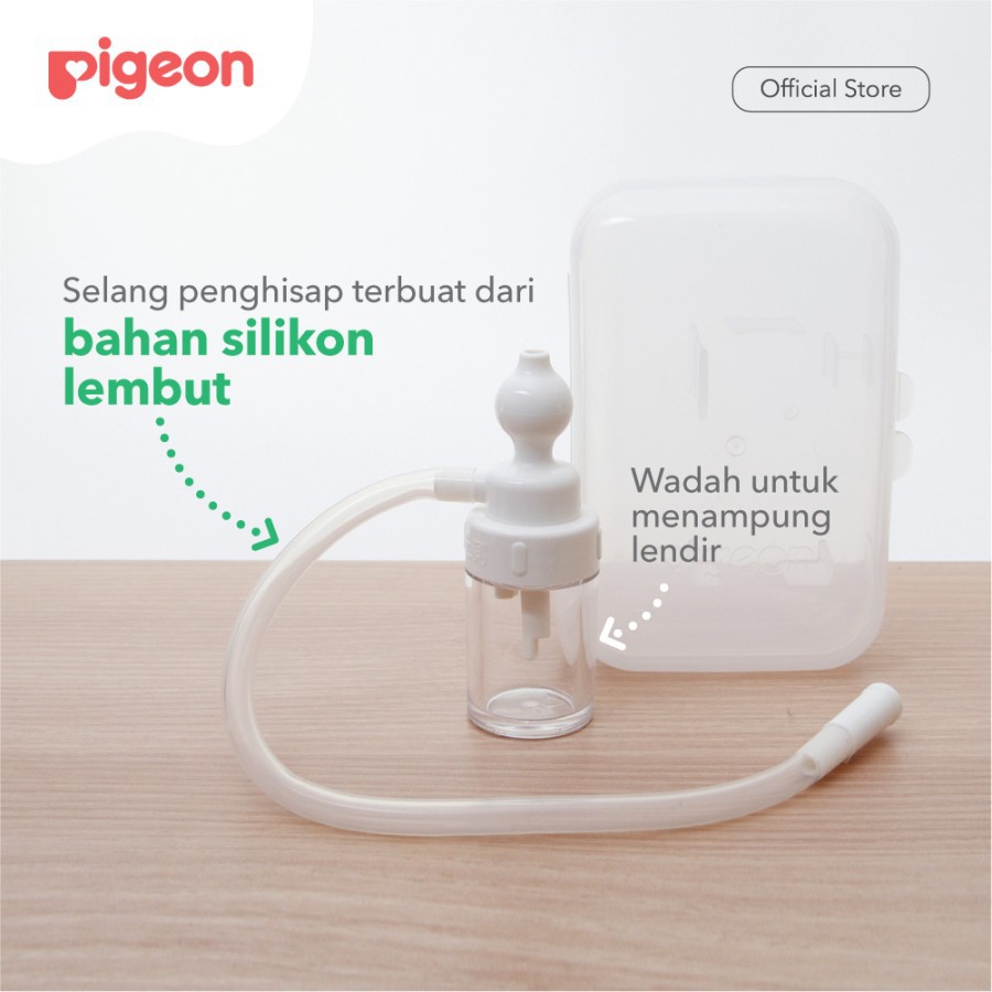 Pigeon Nose Cleaner Tube Type | Penyedot Ingus Lendir Bayi