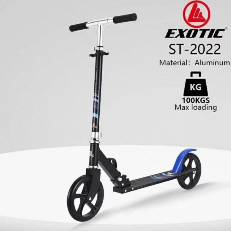 Scooter Skuter Otoped ST-2022 Anak Dewasa EXOTIC Alloy | High Quality