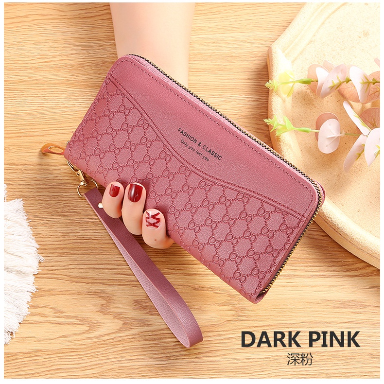 KeiKei WD1634 Dompet Panjang Wanita Korea Tali Fashion