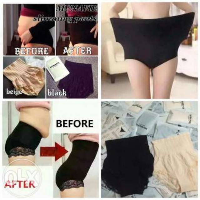 Korset Celana Munafie Original / Munafie Slimming Pant / Korset Pengecil Perut M02