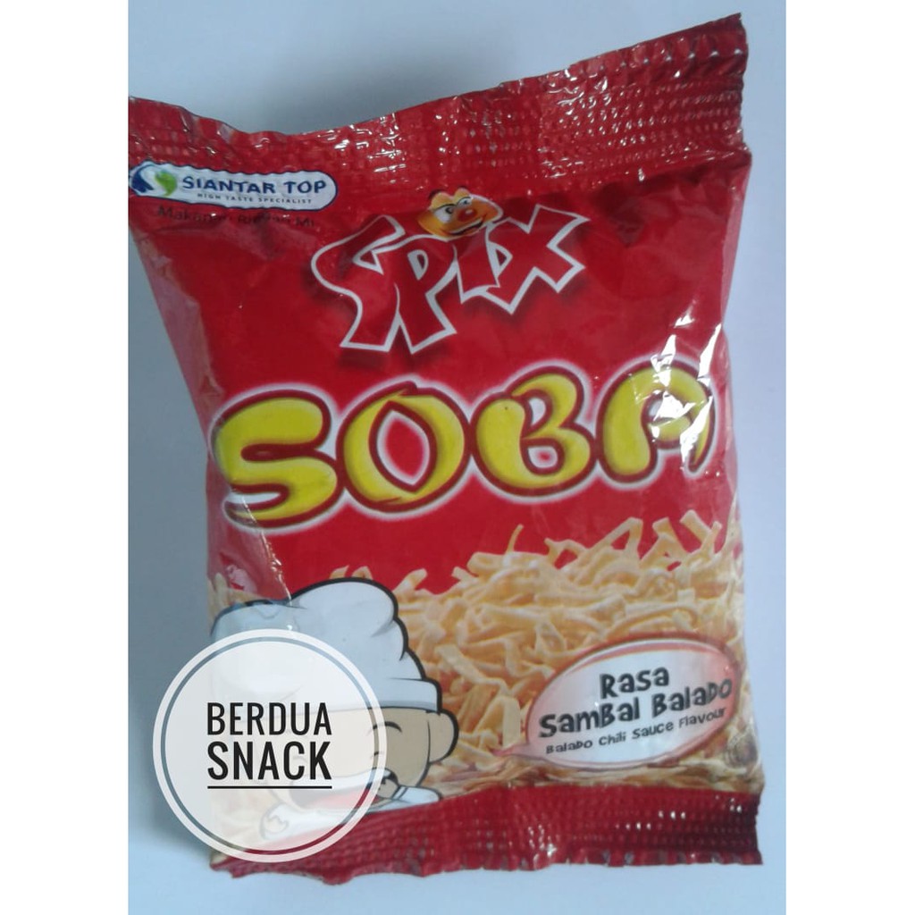 

Snack Spix soba mie sambal balado