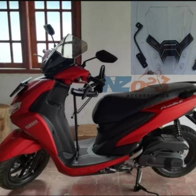 Visor windshield yamaha freego