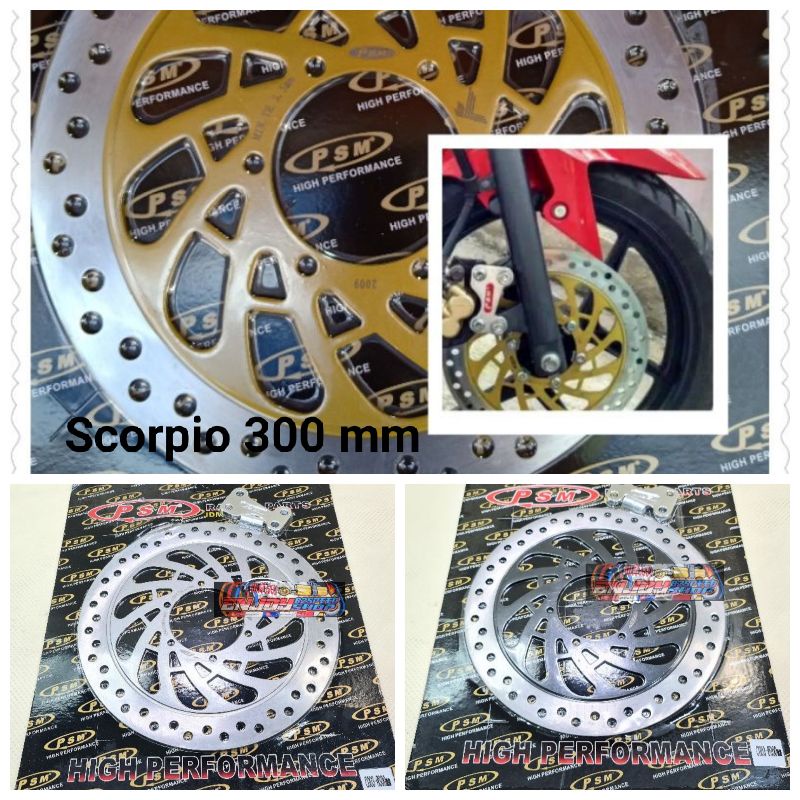 Disc Piringan Cakram Depan Psm Scorpio 300 mm