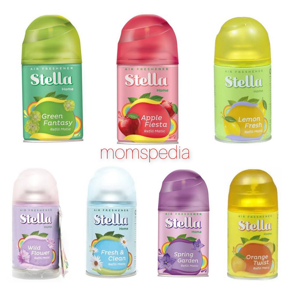 Jual Stella Home Air Freshener Refill Matic 225ml Shopee Indonesia