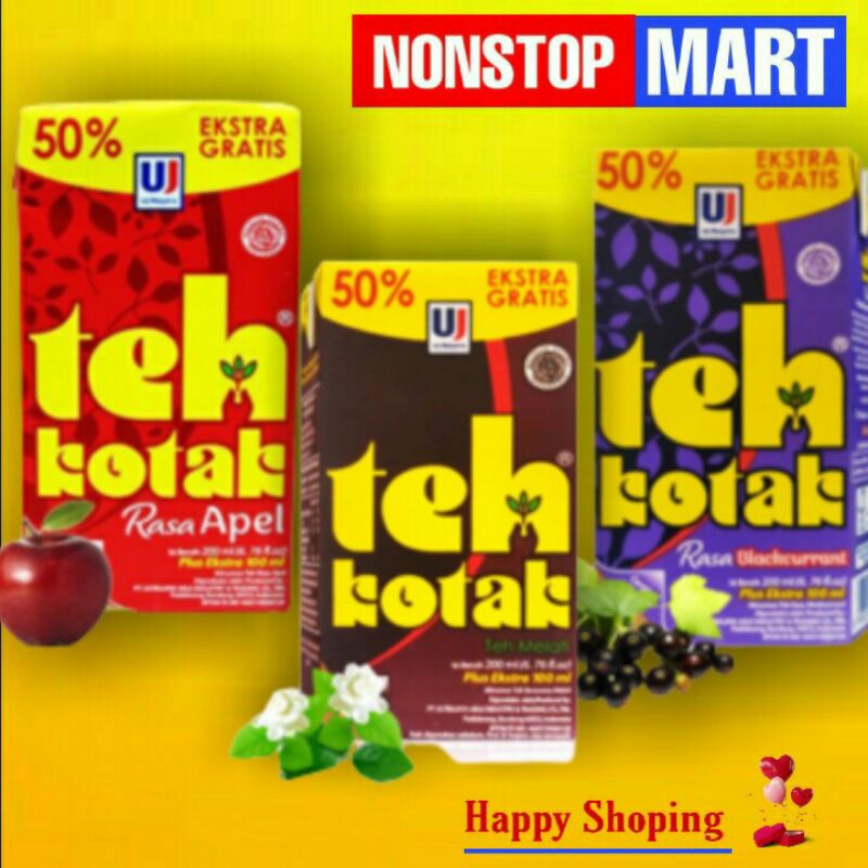 

TEH KOTAK 300 ML ( 200+100 ML)
