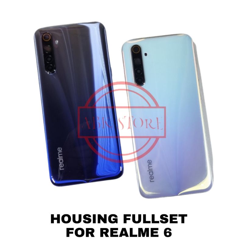 BACK CASING KESING HOUSING FULLSET REALME 6