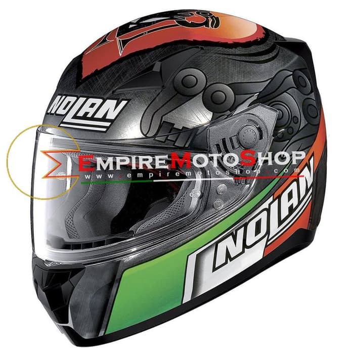 Jual Helm Nolan N60.5 Melandri Scratched Chrome N605 Limited
