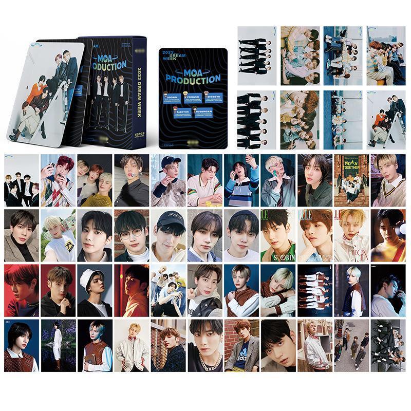 55pcs TXT 2022 Season 's Kartu Pos Lomo Album Foto