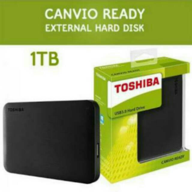 HDD Harddisk Hardisk External Toshiba 1TB