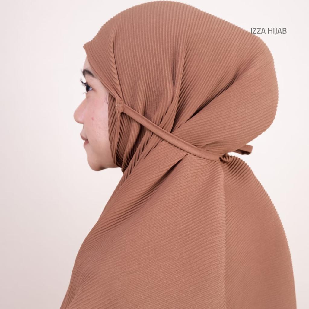 HIJAB INSTAN BERGO MARYAM TALI FULL PLISKET/BERGO PLISKET FULL / BERGO MARYAM TALI PLISKET