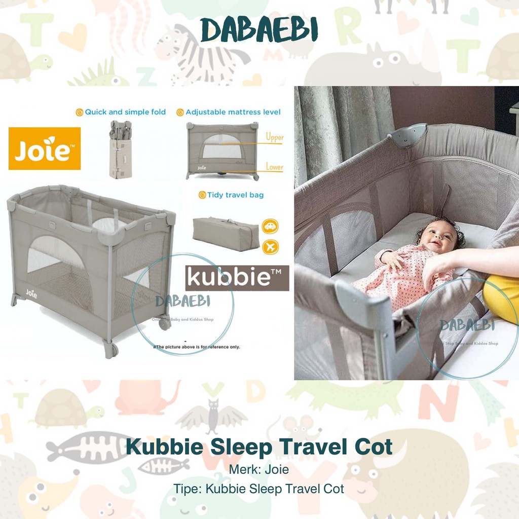 adjustable travel cot